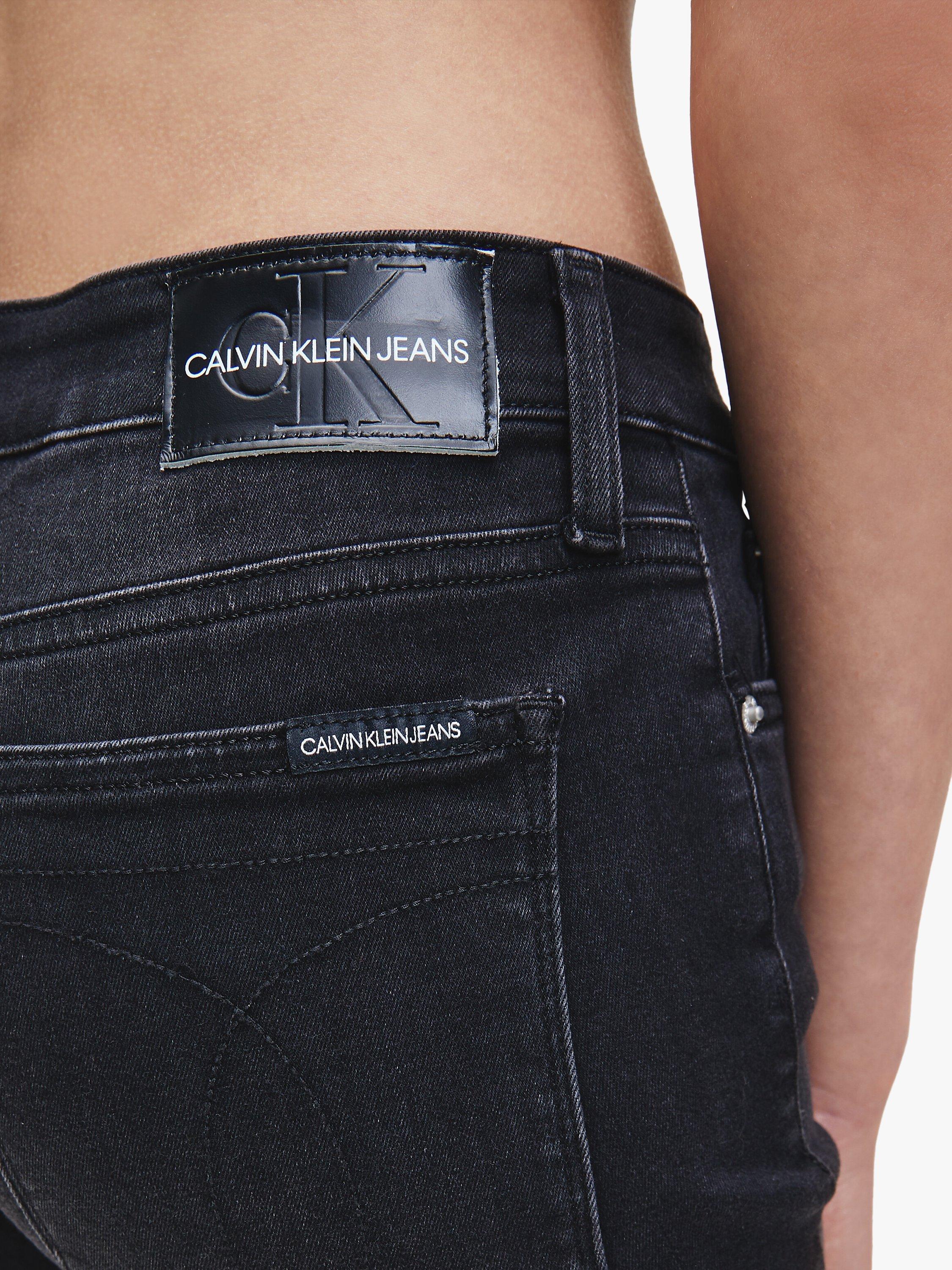 Mid rise skinny jeans calvin klein online