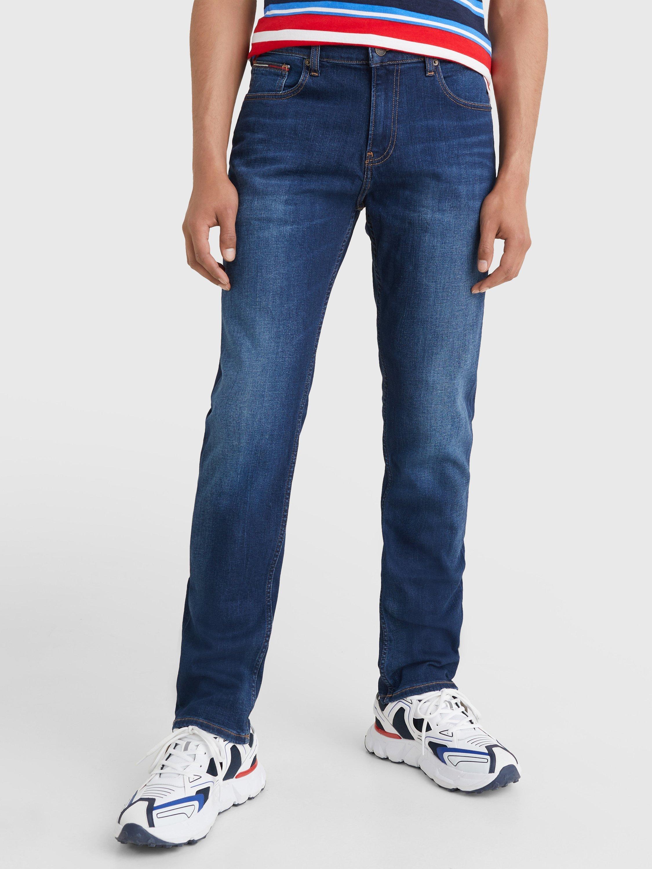 Tommy Jeans Relaxed Straight Jeans, Dark Blue, 30S