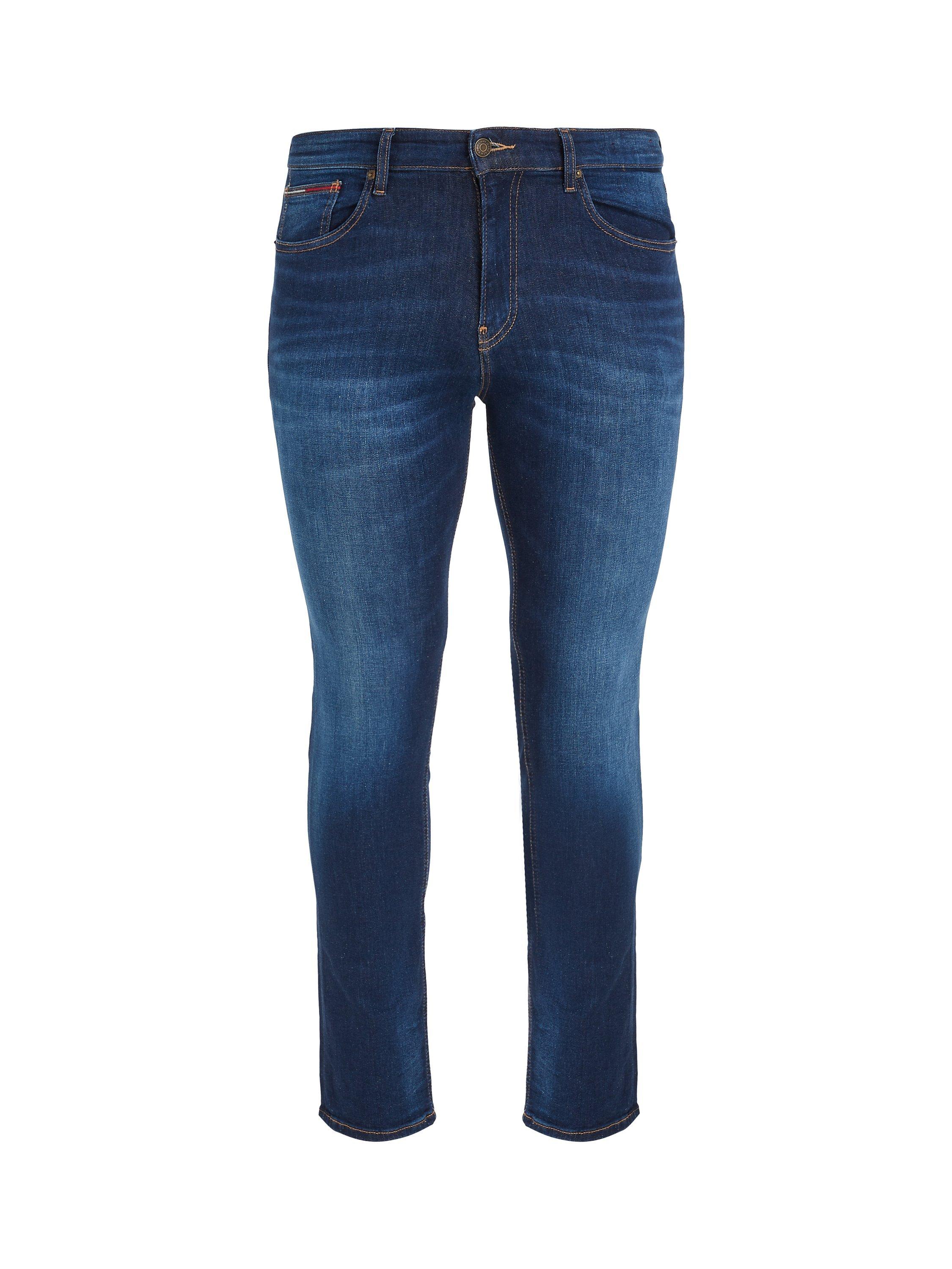 Tommy Jeans Relaxed Straight Jeans, Dark Blue, 30S