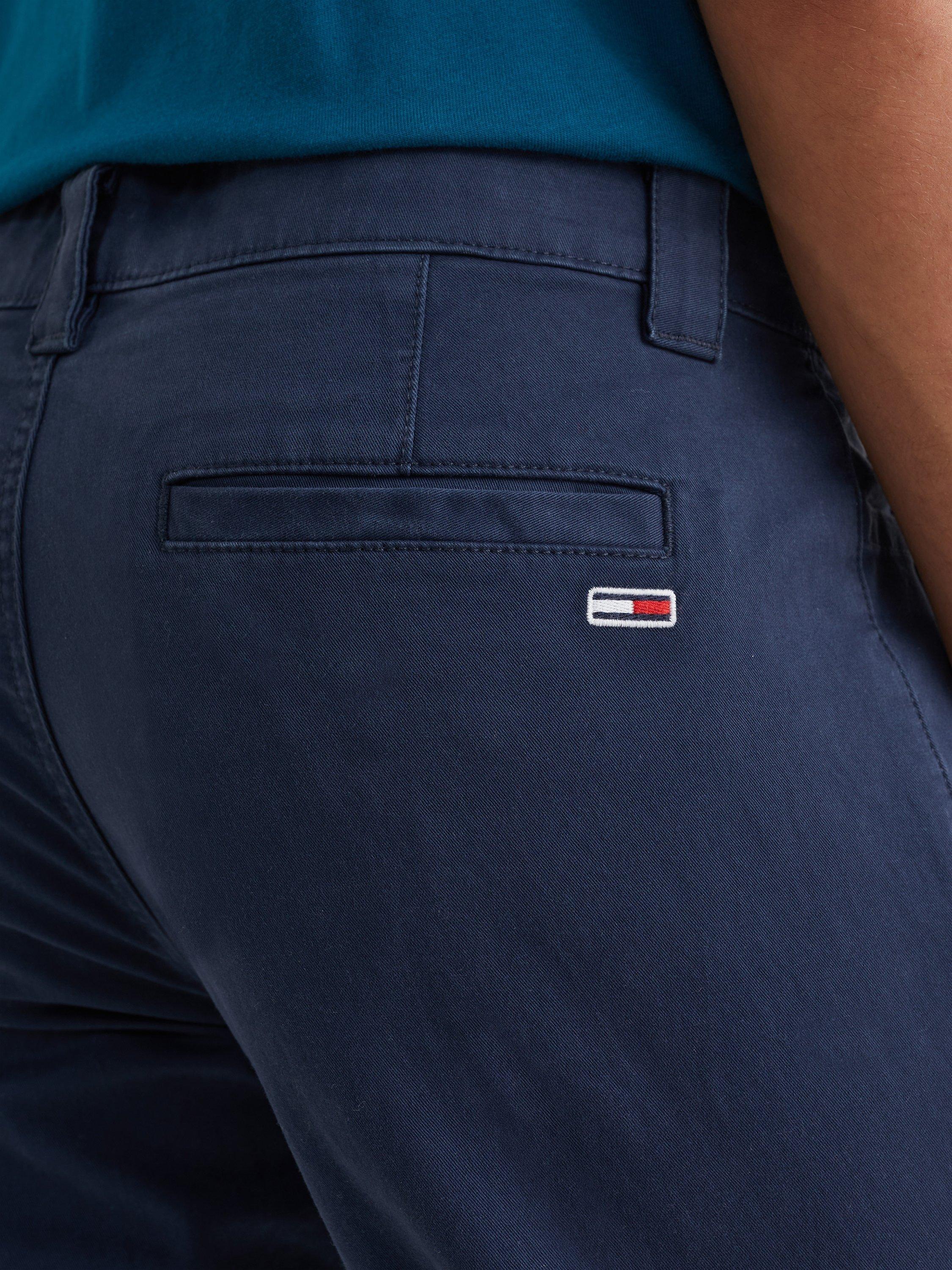 Product image 3 of 5, which shows Tommy Hilfiger Chino Trousers, Twilight Navy, 36S