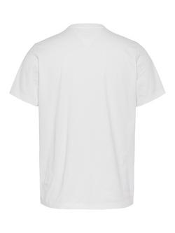 Tommy Jeans Jersey Crew Neck Tee - view 2, White