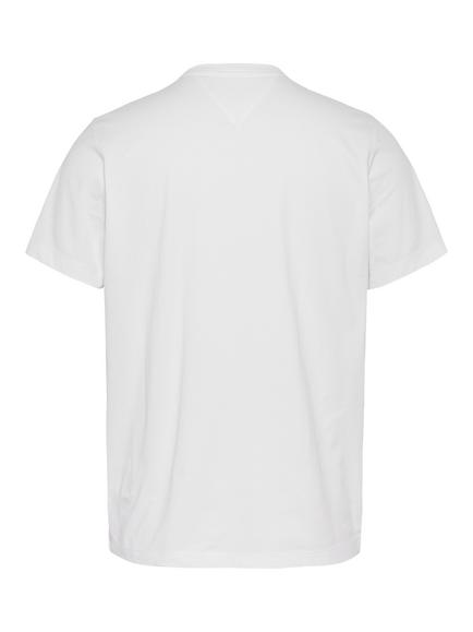 Tommy Jeans Jersey Crew Neck Tee - view 2, White