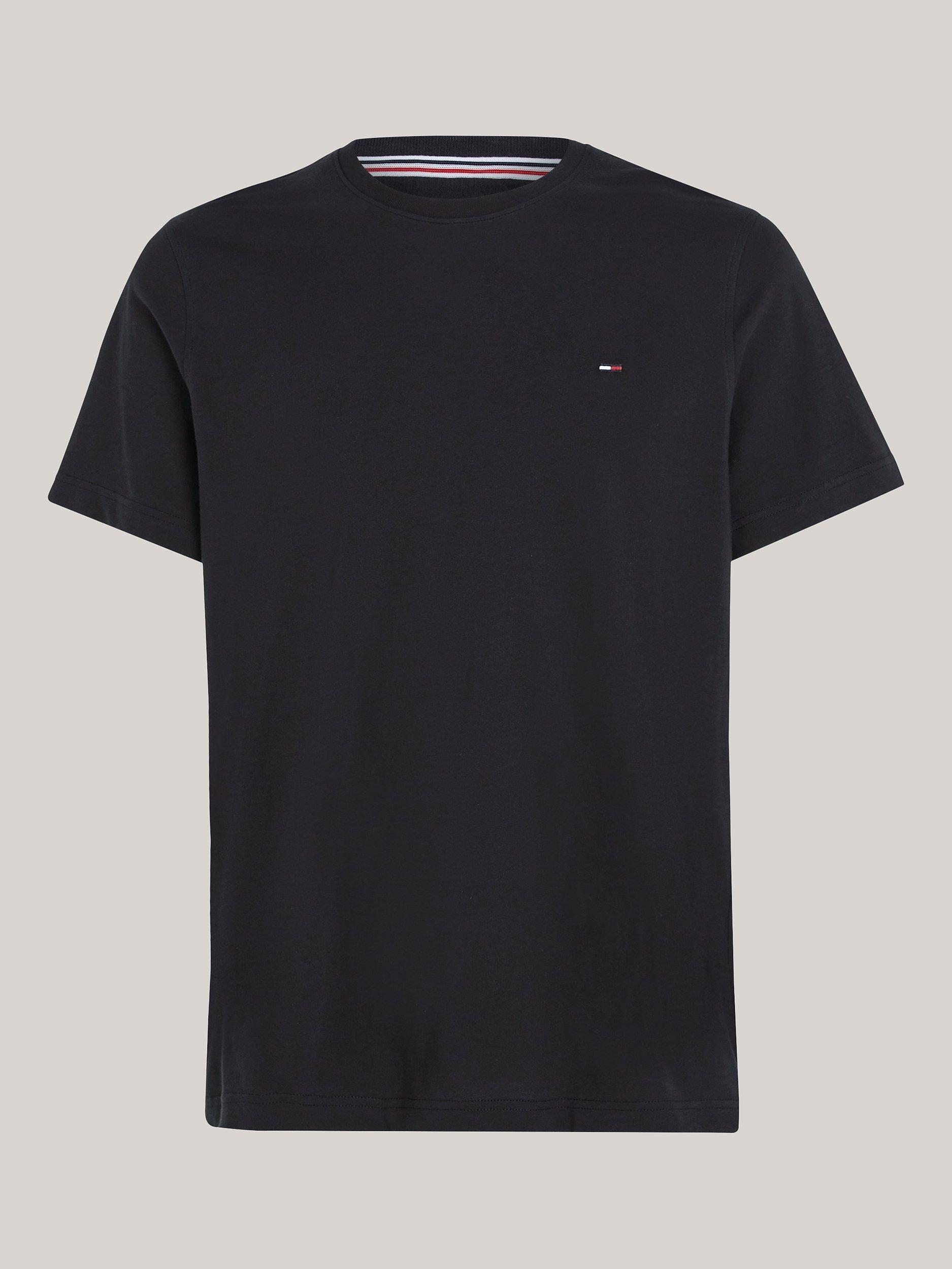 Product image 4 of 4, which shows Tommy Jeans Organic Cotton Crew Neck T-Shirt, Tommy Black, XS