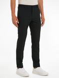 Calvin Klein Slim Wool Stretch Suit Trousers