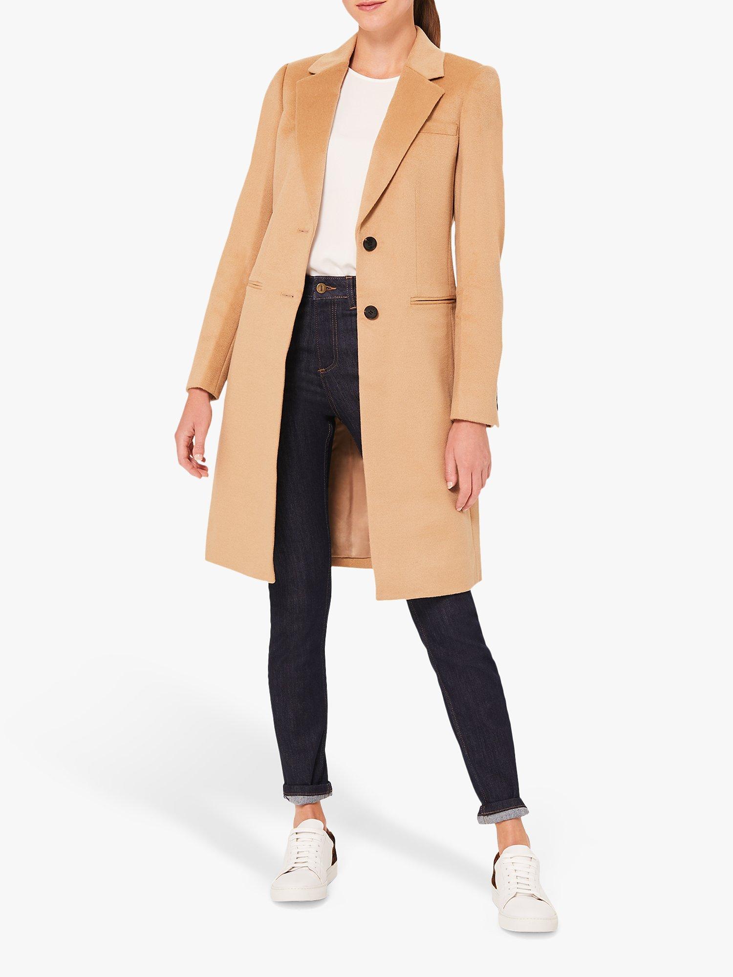 Ladies camel coat petite best sale