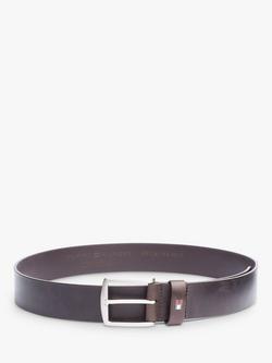 Tommy Hilfiger New Denton Leather Belt, Testa Di Moro