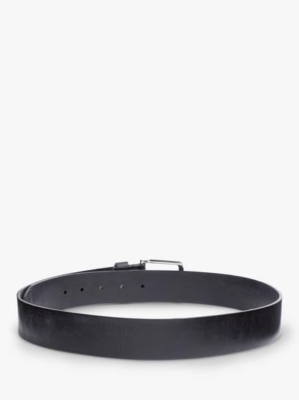 Tommy Hilfiger New Denton Leather Belt - view 2, Black