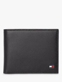 Tommy Hilfiger Eton Leather Mini Wallet, Black