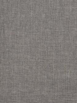 John Lewis Textured Weave Pair Blackout Lined Eyelet Curtains - view 2, Steel