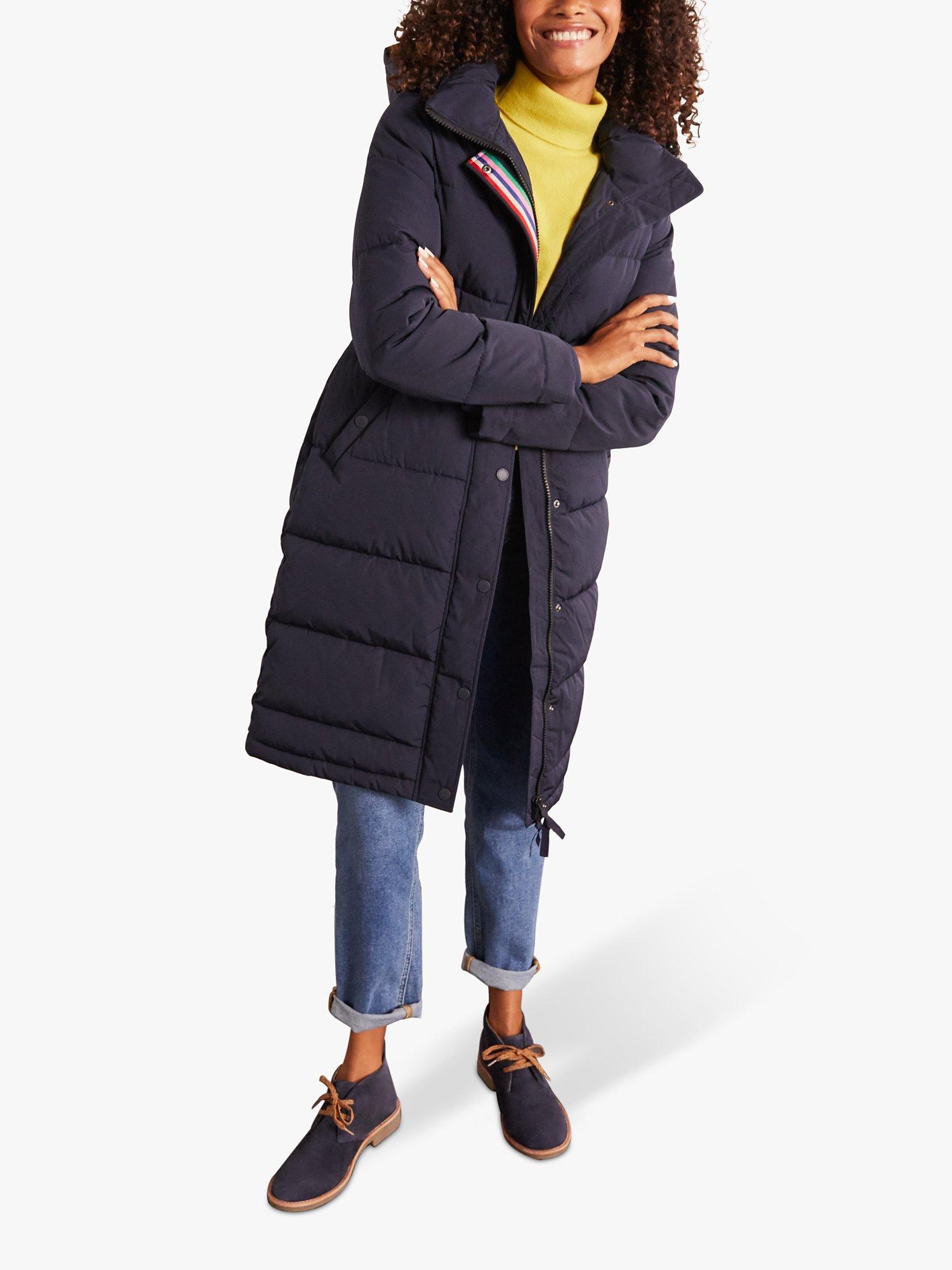 Boden Thompson Puffer Coat, Navy