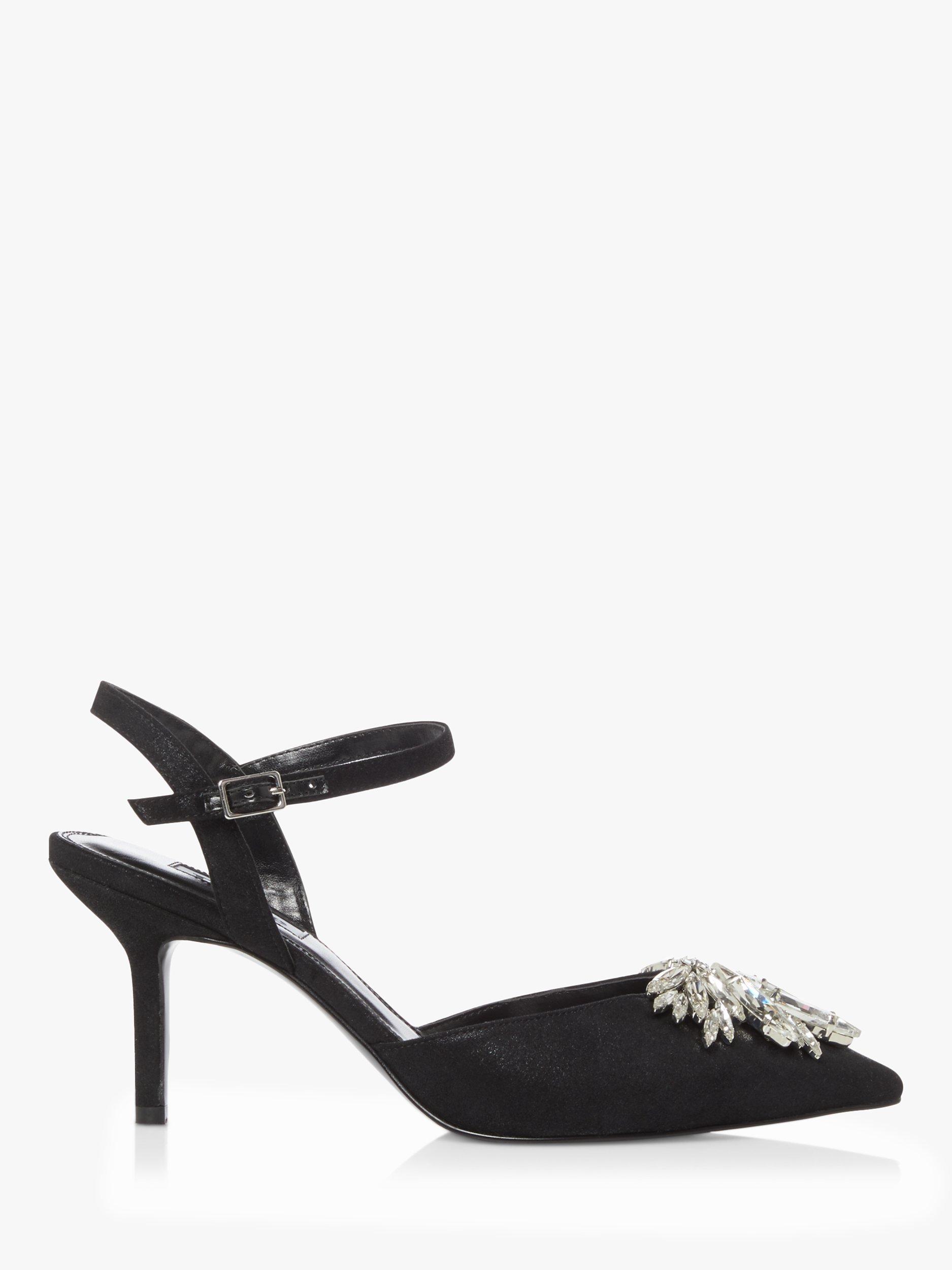 Dune black slingback shoes sale