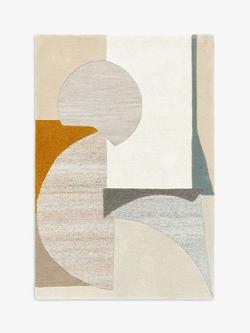 John Lewis Collage Connect Hand Tufted Rug, Natural