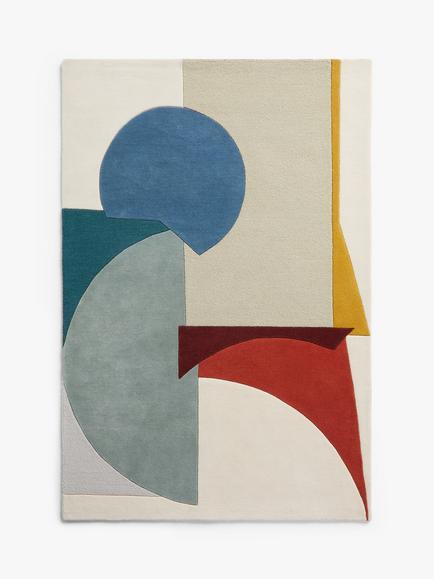 John Lewis Collage Connect Hand Tufted Rug, Multi