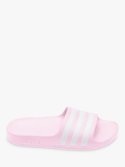 adidas Kids' Adilette Aqua Sliders, Pink