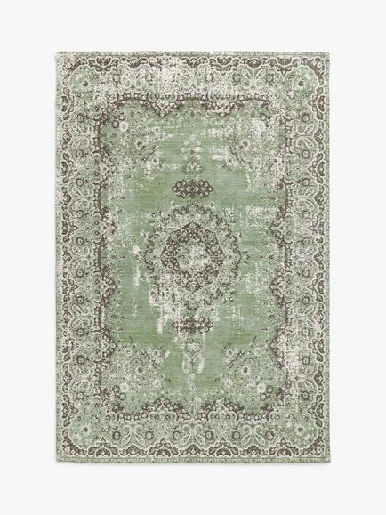 John Lewis Jaipur Rug, Dusty Green