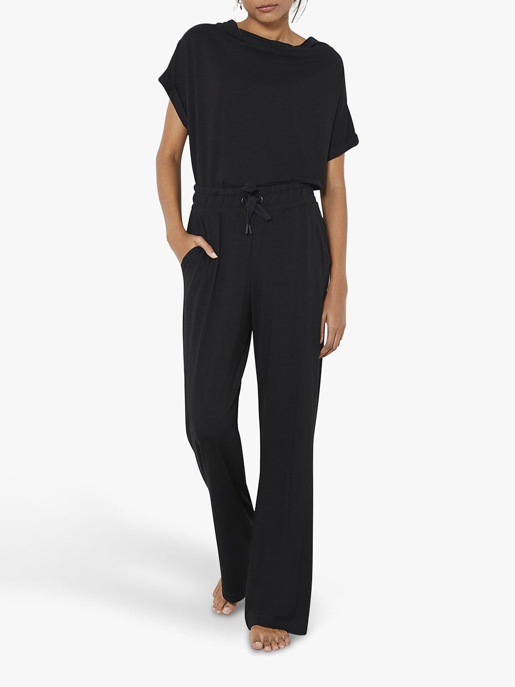 Mint Velvet Wide Leg Jersey Trousers