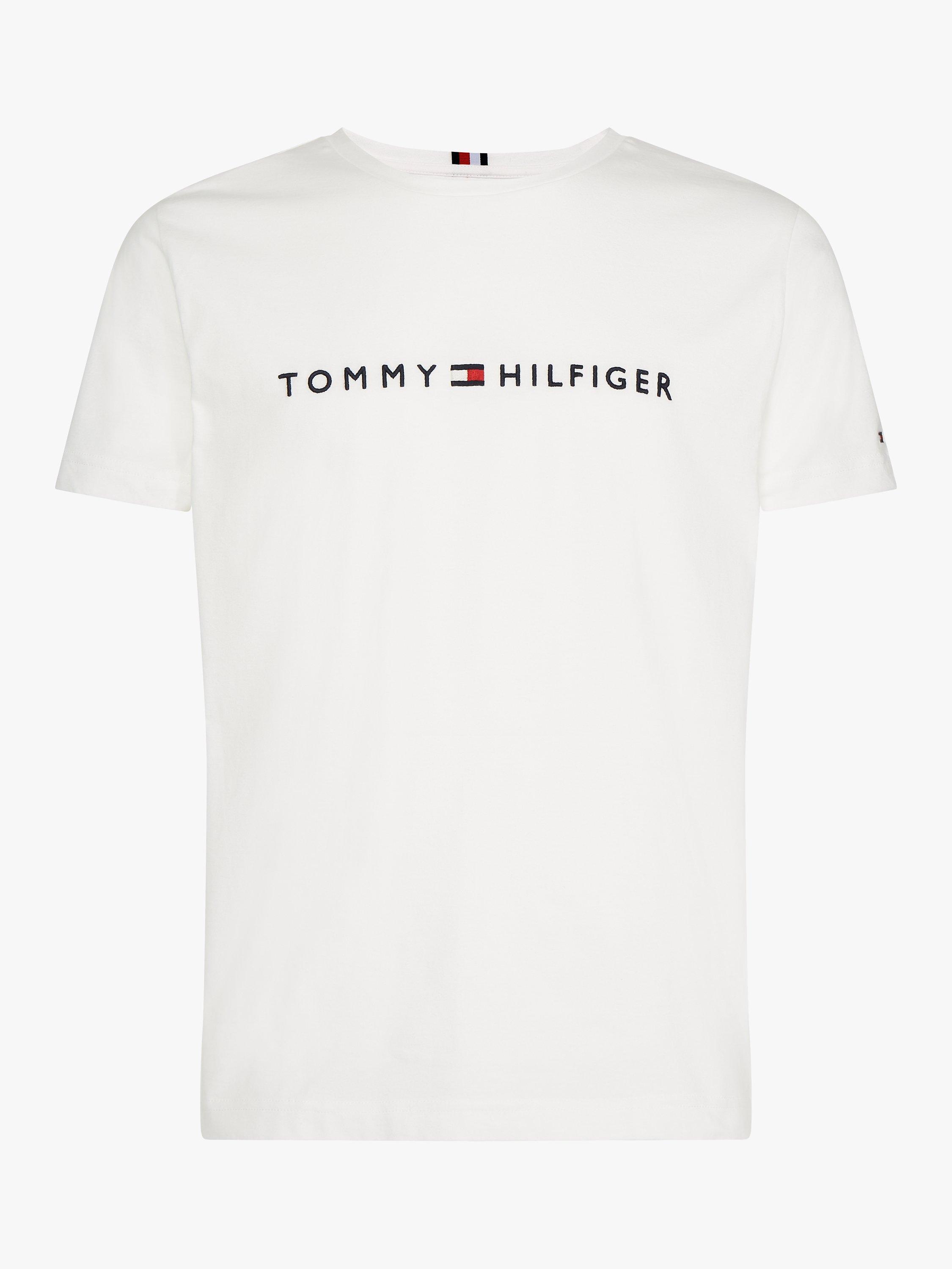 Black and white tommy hilfiger shirt hotsell