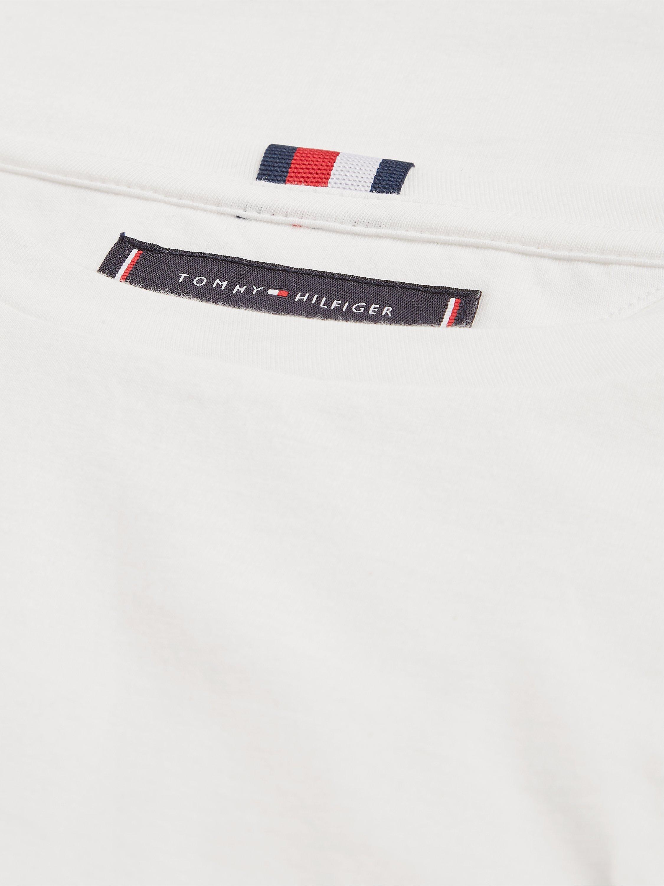 Tommy Hilfiger Flag Logo Crew Neck T Shirt