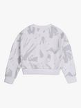 BOSS Kids' Cropped Sweatshirt, White