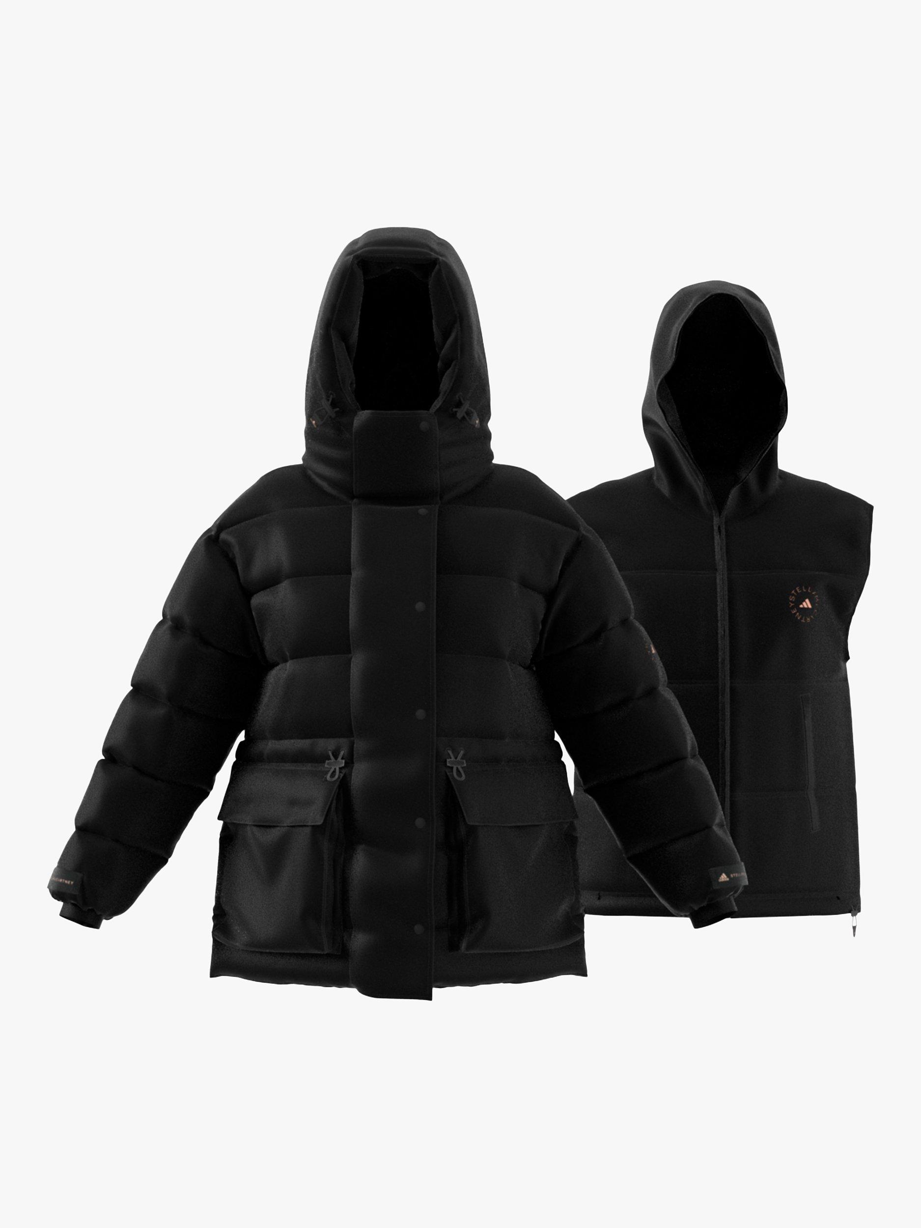 adidas by Stella McCartney 2 in 1 Padded Puffer Jacket Black