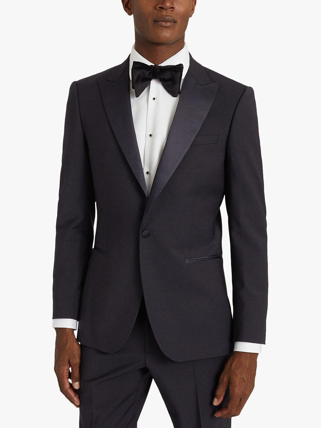Reiss Poker Performance Modern Fit Dress Suit Jacket, Navy