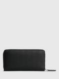 Calvin Klein Large Zip Around Purse, Black