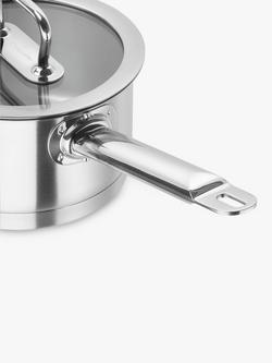 ZWILLING Pro Stainless Steel Saucepan & Glass Lid - view 2, Silver