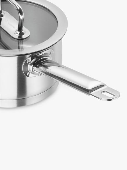 ZWILLING Pro Stainless Steel Saucepan & Glass Lid - view 2, Silver