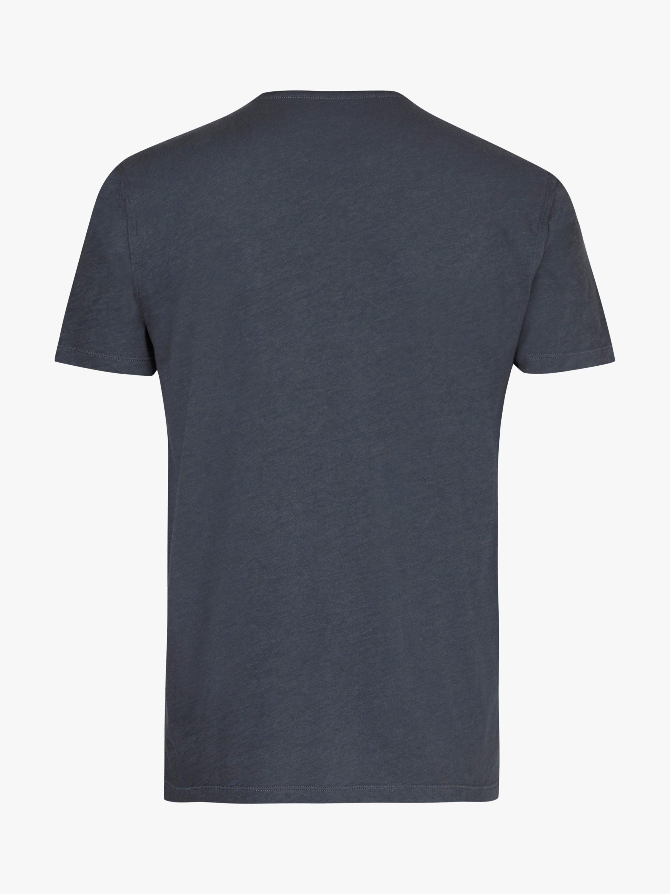 Product image 4 of 5, which shows AllSaints Figure Crew T-Shirt, Aster Blue, M