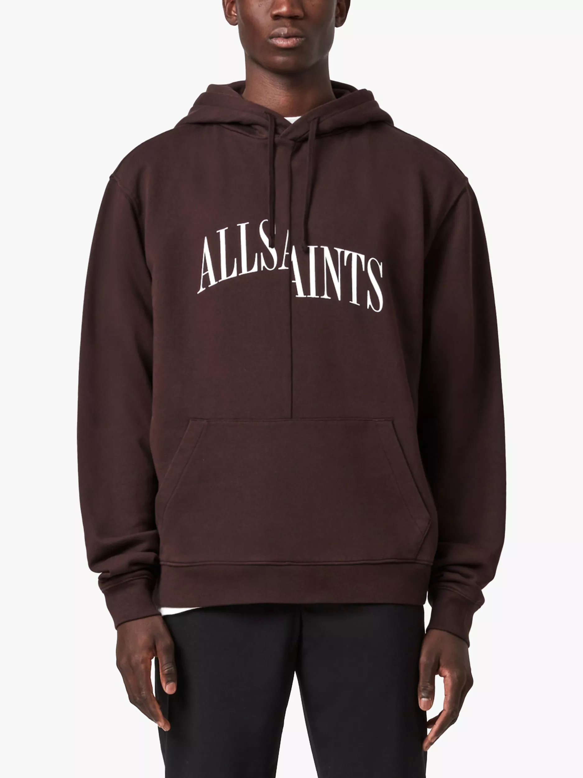 All saints dropout pullover hoodie sale