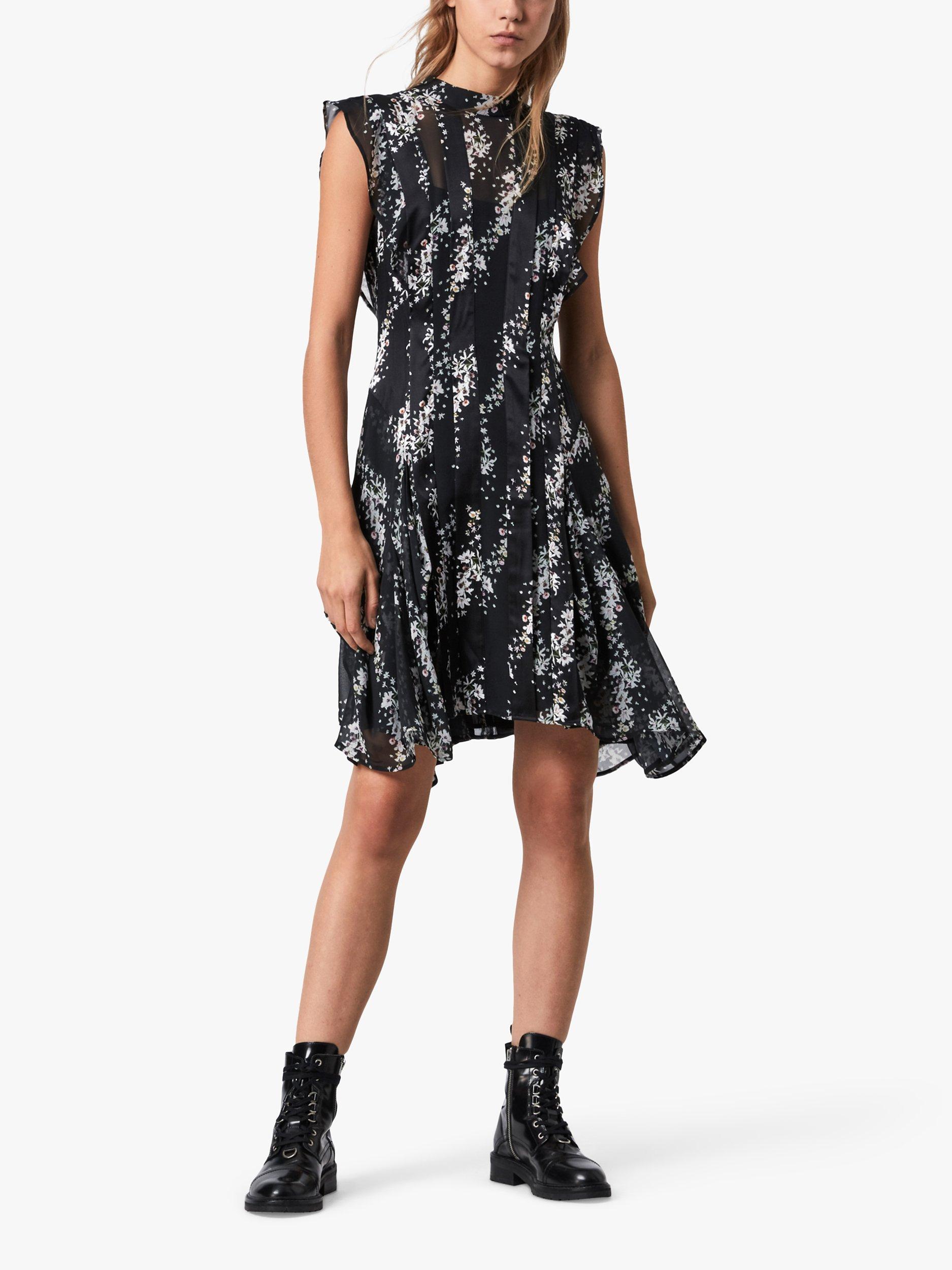 AllSaints Fleur Cultivar Dress Black