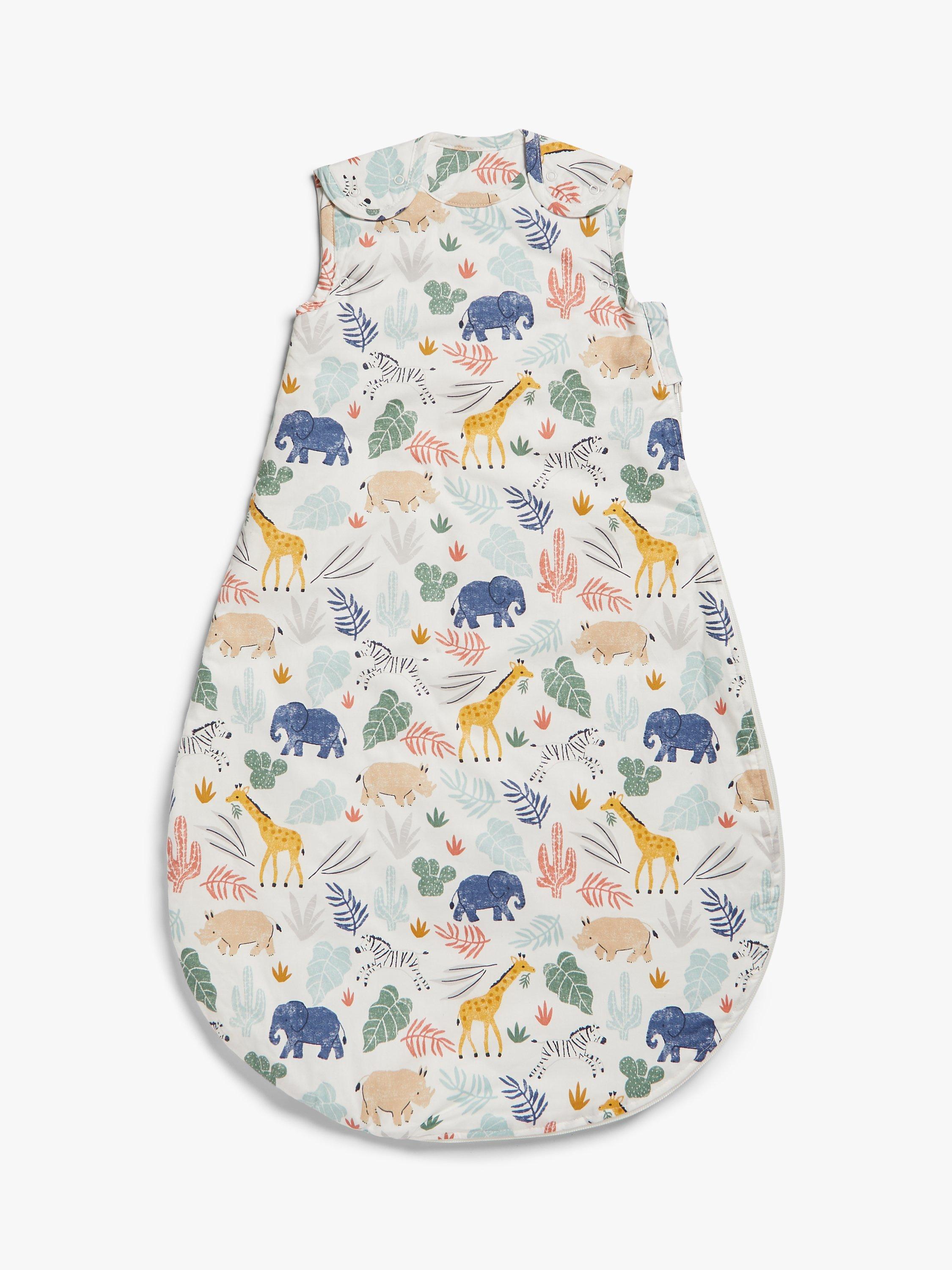 John Lewis Safari Sleeping Bag, 2.5 Tog, Multi