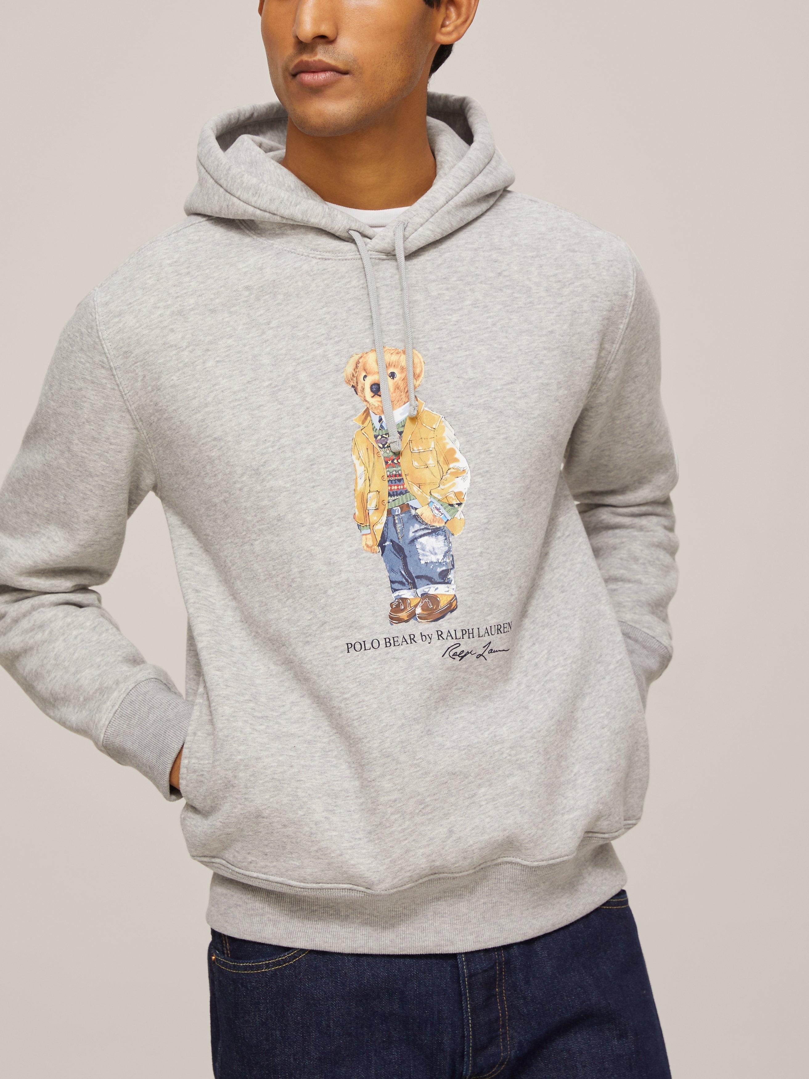 Polo Ralph Lauren Polo Bear Hoodie Grey