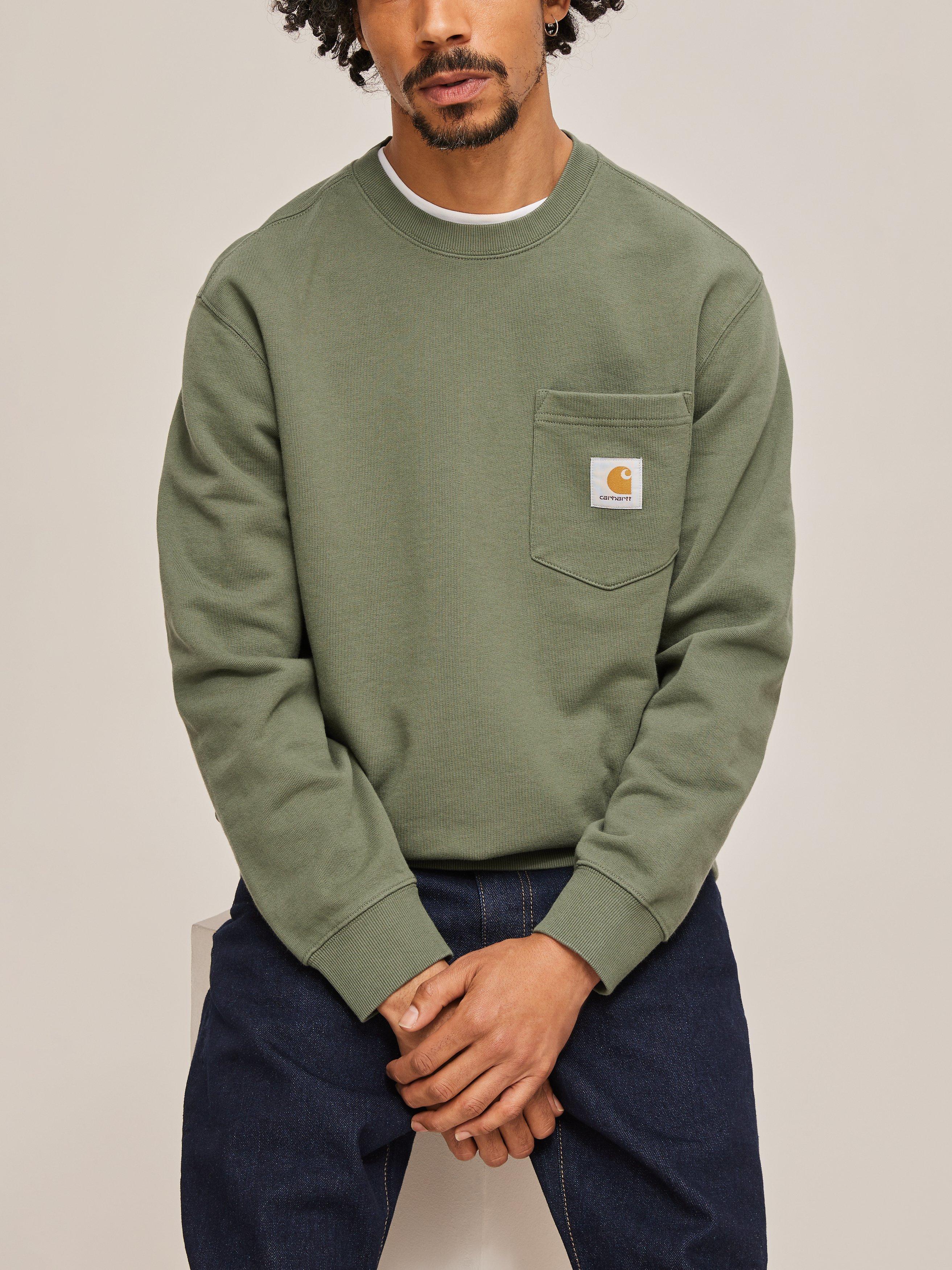 Carhartt green sweatshirt on sale