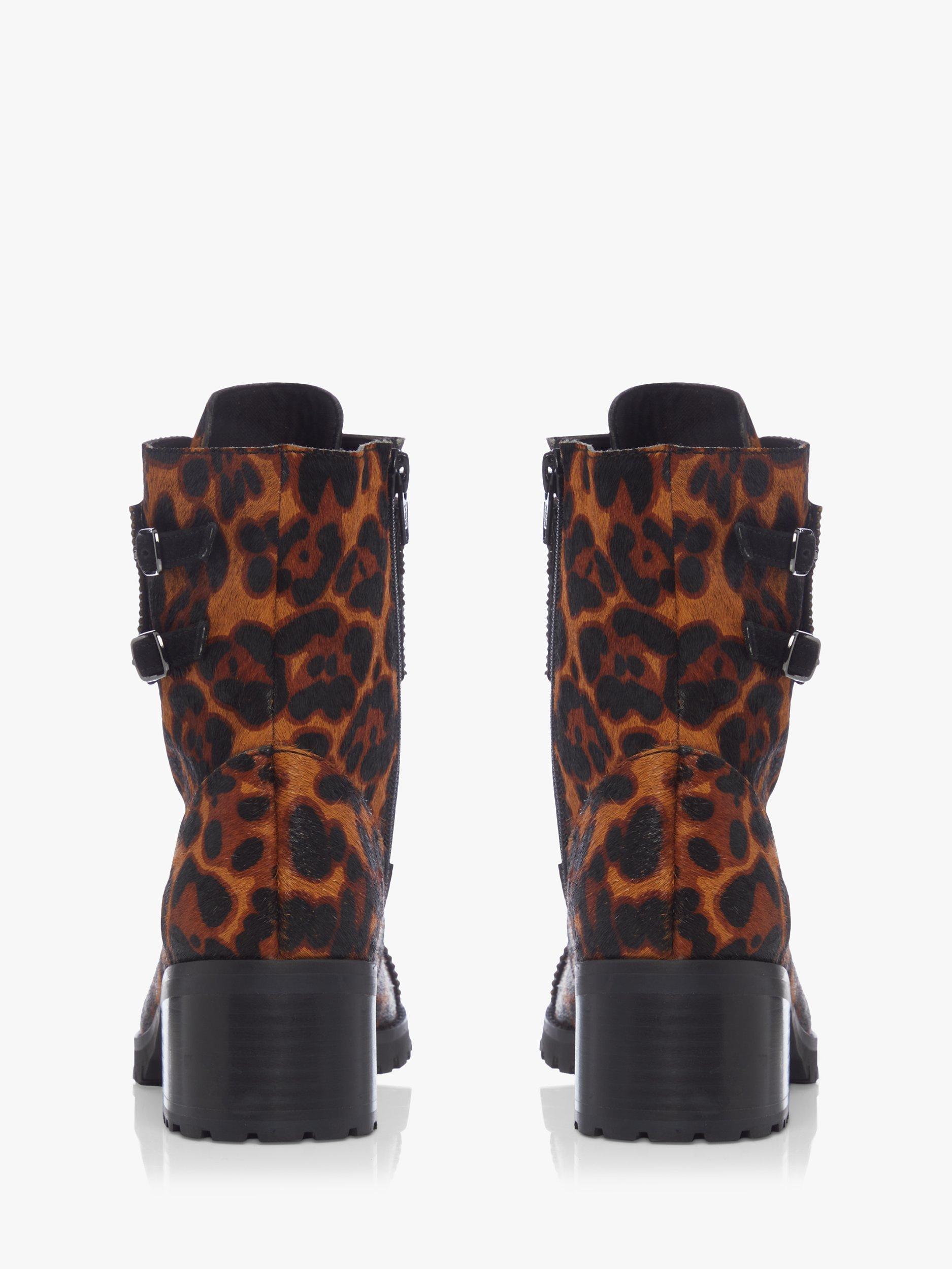 Dune animal print boots hotsell