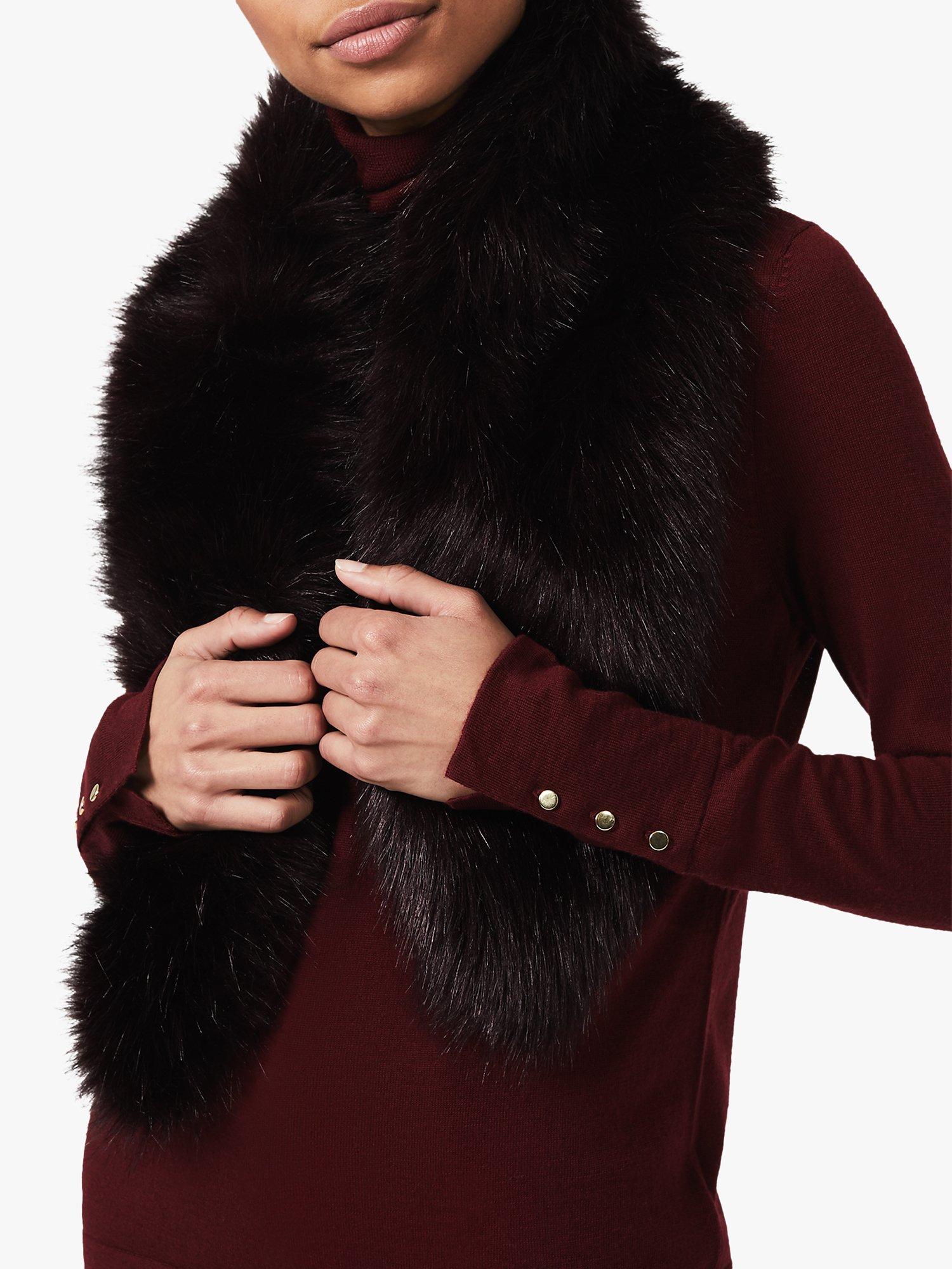 Hobbs Lumi Faux Fur Wrap