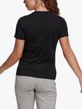 adidas LOUNGEWEAR Essentials Slim 3-Stripes T-Shirt