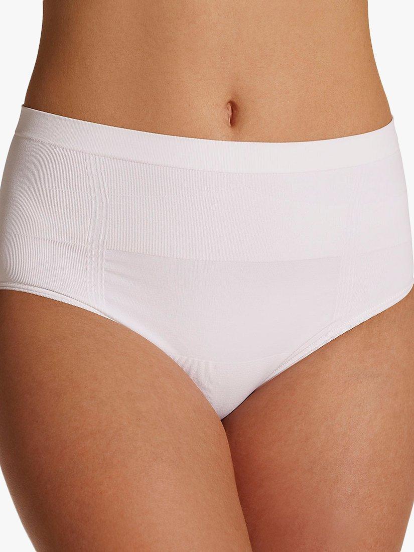 Product image 2 of 6, which shows Carefix Caesarean Section Briefs, Pack of 2, White/Black, S