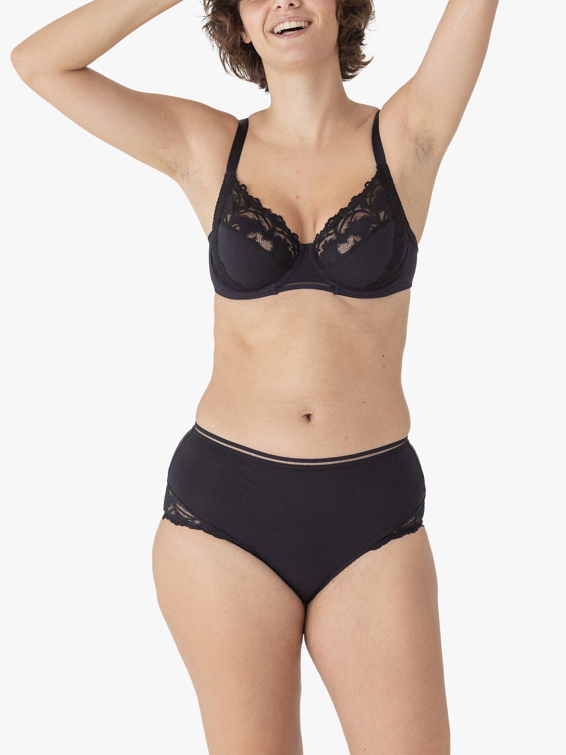 Maison Lejaby Adage Lace High Waisted Briefs
