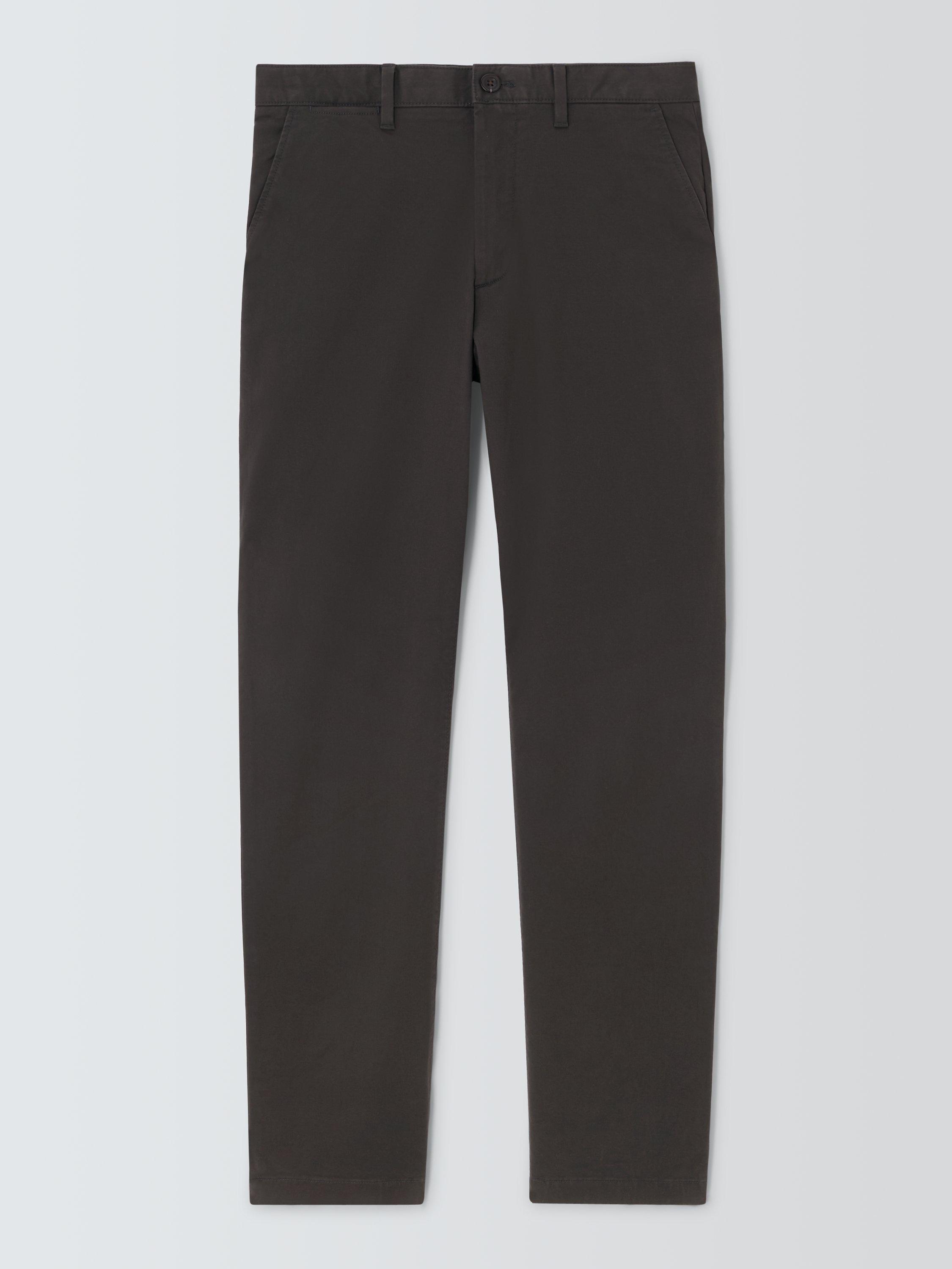 Product image 4 of 6, which shows John Lewis Essential Straight Cut Chinos, Olive, 30R