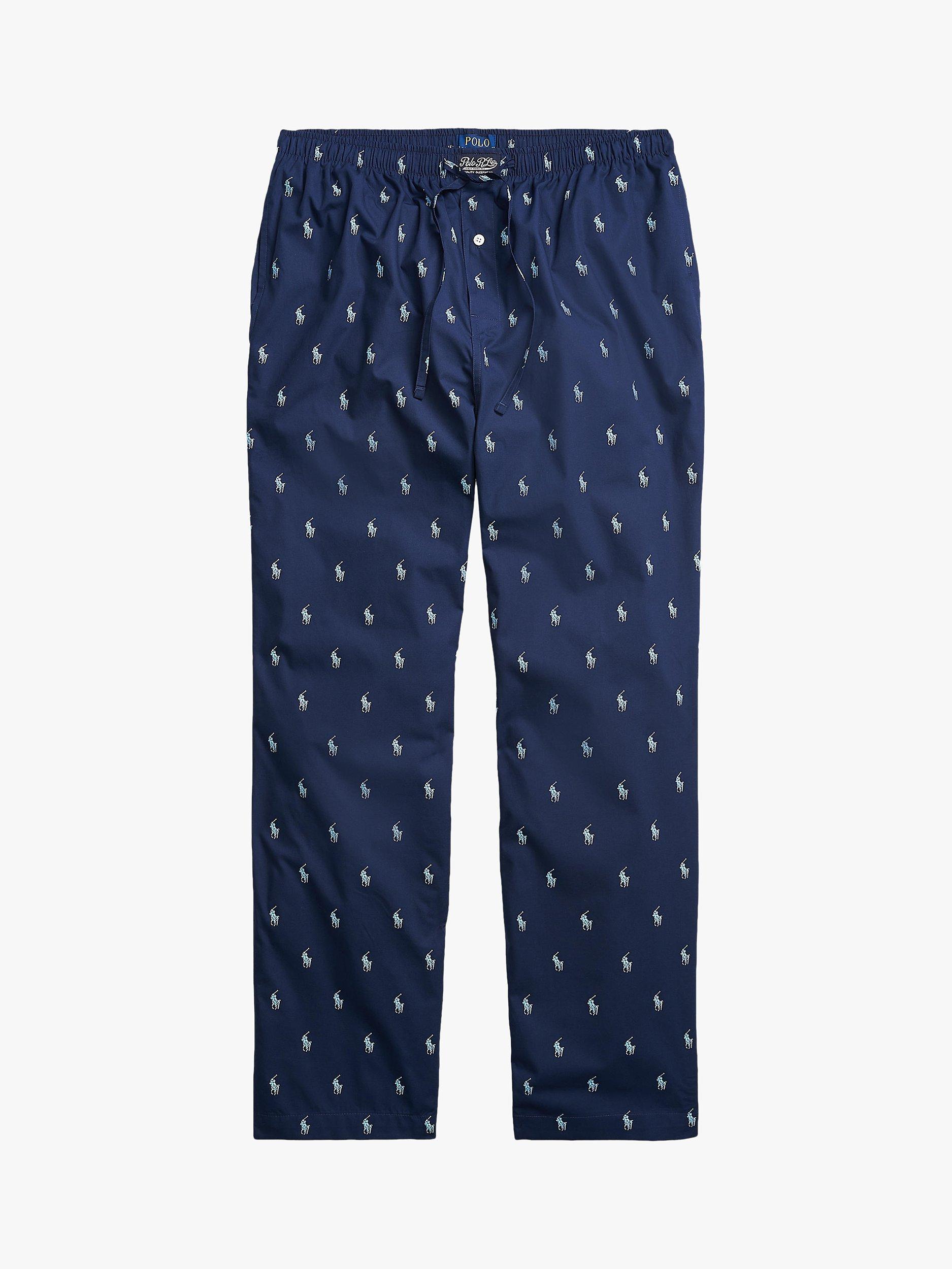 Polo pajama pants mens best sale