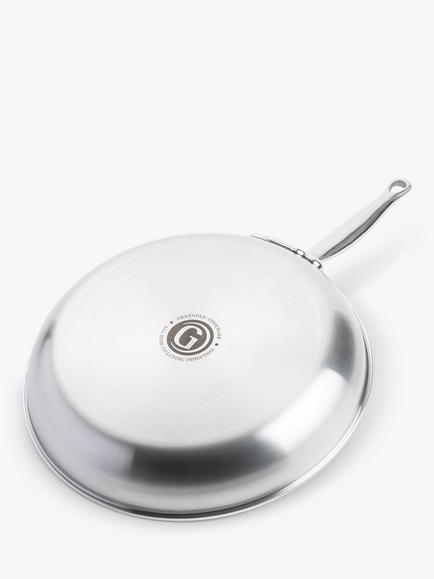 GreenPan Premiere Stainless Steel Ceramic Non-Stick Frying Pan - view 2, 
