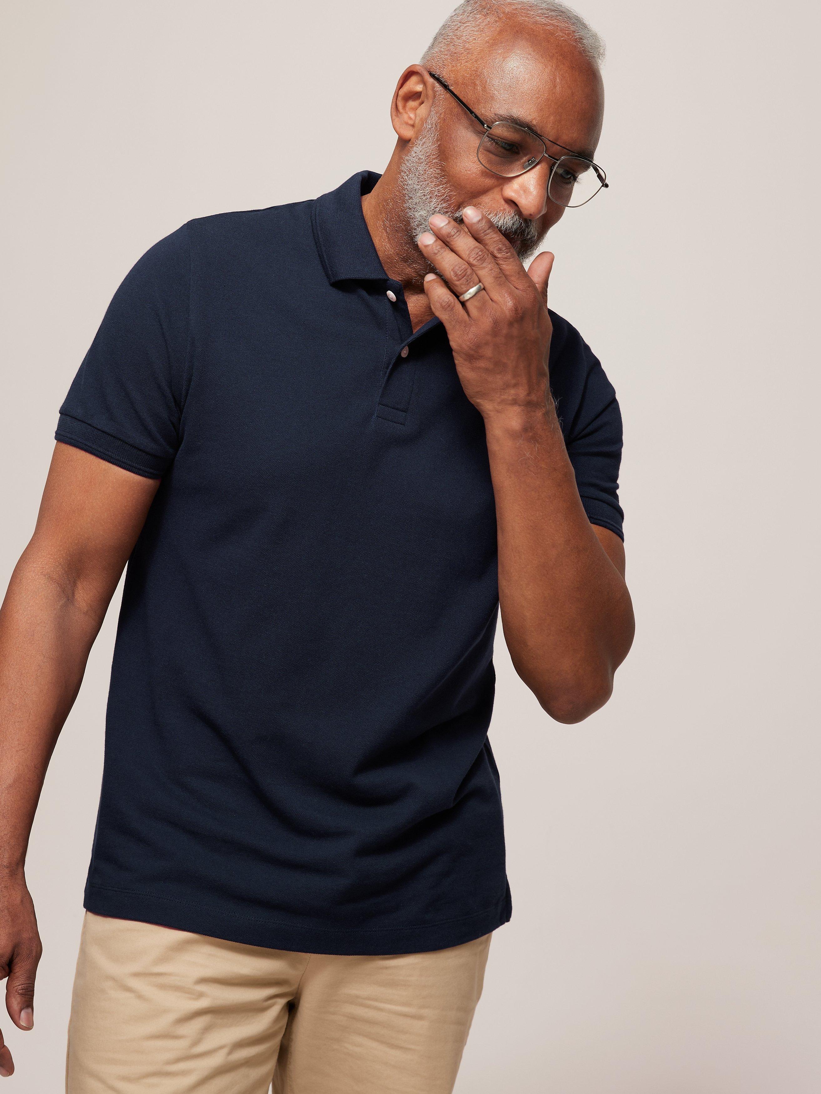 John Lewis Supima Cotton Pique Polo Shirt