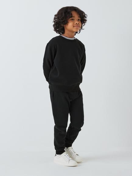 John Lewis Kids' Essential Joggers, Black