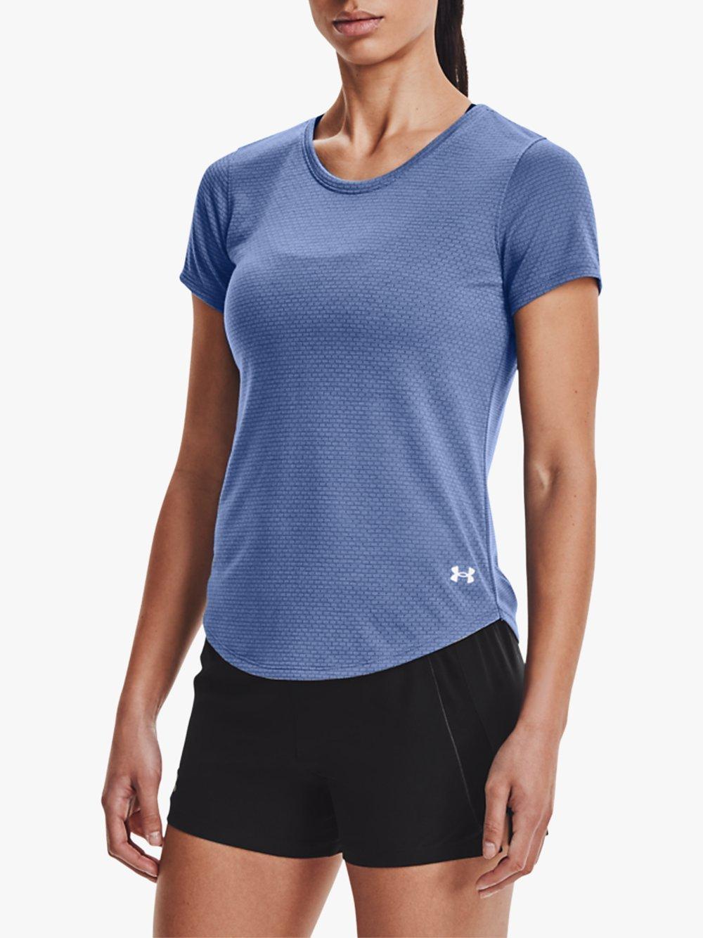 Under Armour Streaker Run Short Sleeve Running Top, Mineral Blue