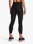 Under Armour HeatGear® Armour No-Slip Waistband Ankle Leggings, Black