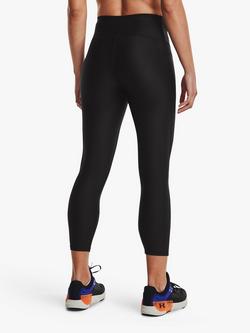 Under Armour HeatGear® Armour No-Slip Waistband Ankle Leggings - view 2, Black