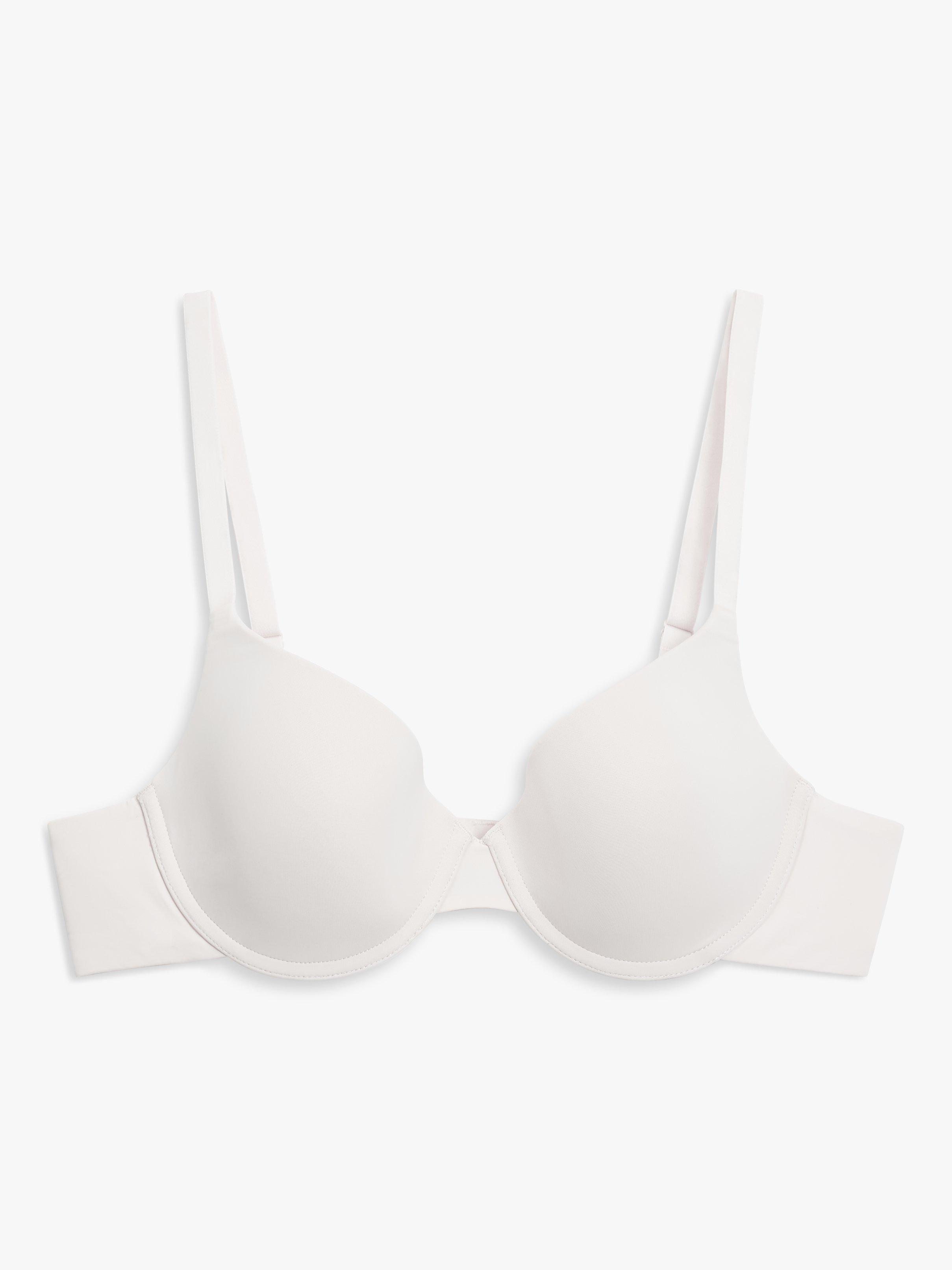 Product image 3 of 4, which shows John Lewis Kaley T-Shirt Bra, Petal Pink, 30D