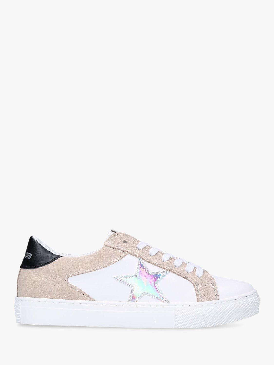 Steve Madden Estrella Star Trainers Beige