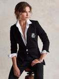 Polo Ralph Lauren Cotton Blend Blazer, Black